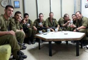 This picture of Israeli soldiers was featured on the Facebook page of the Ben & Jerry's franchise in Israel